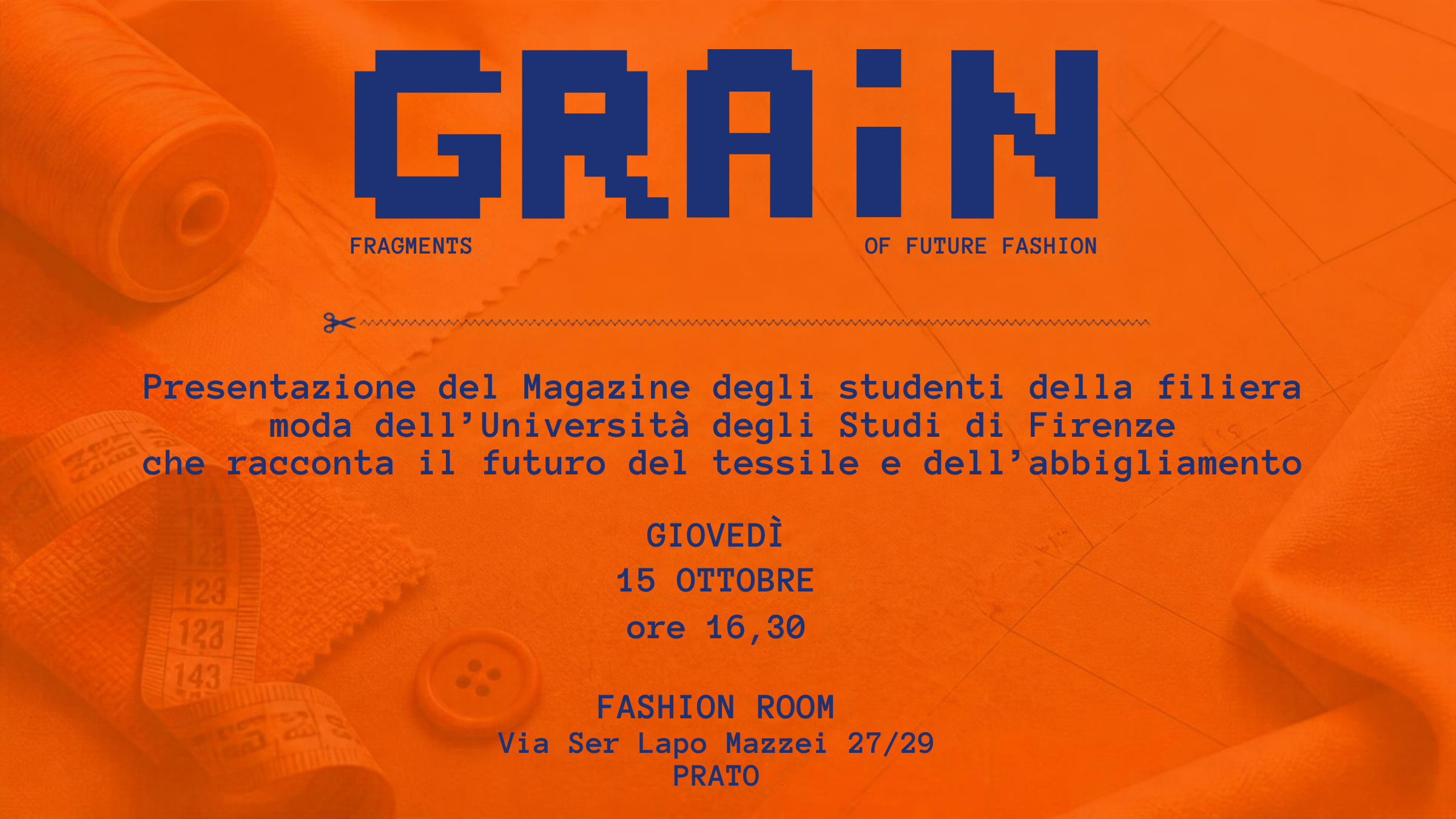 Nasce GRAIN: il nuovo magazine degli studenti - Presentazione il 15 ottobre